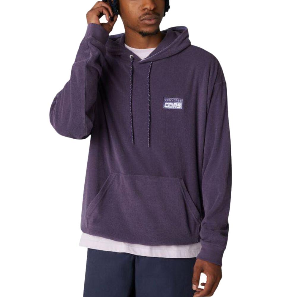 Converse Sweat à capuche Violet Homme Converse Premium Skate
