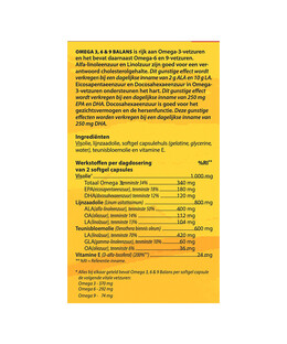 Bloem Omega 3, 6 & 9 Balans Softgels 96SG