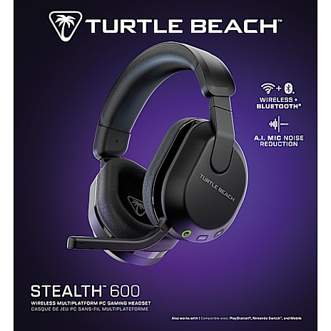 Turtle Beach Stealth 600 3. gen gaming headset - sort