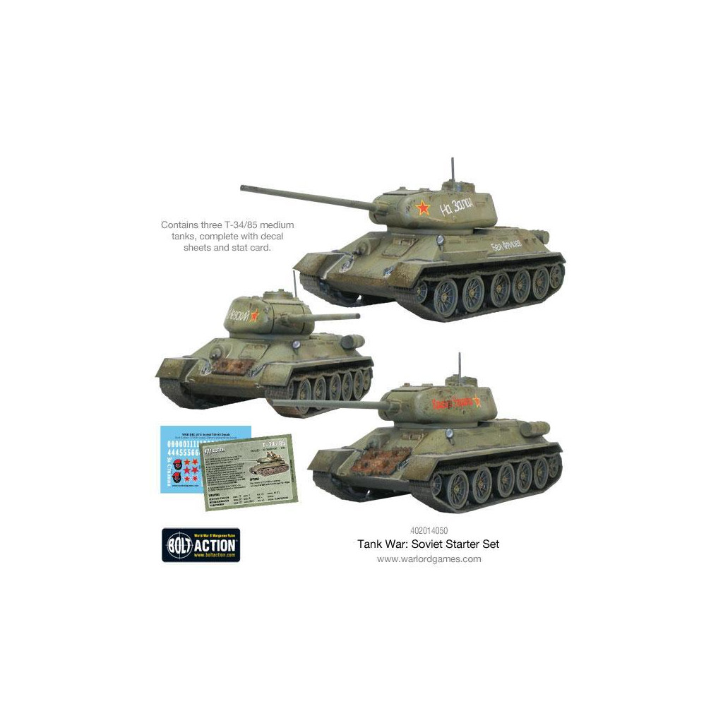 Tank War: Soviet Starter Set