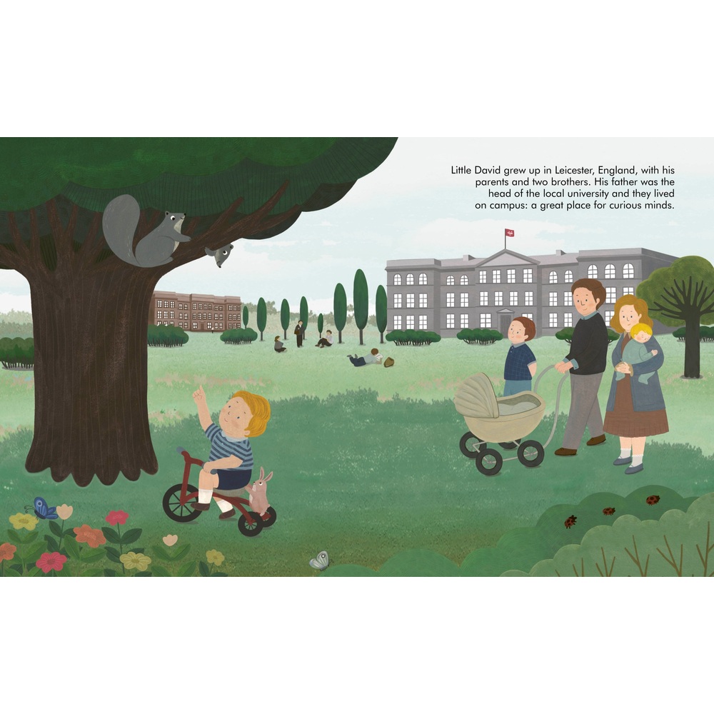 Kleine Leute, große Träume: David Attenboroughs Hardcover-Buch