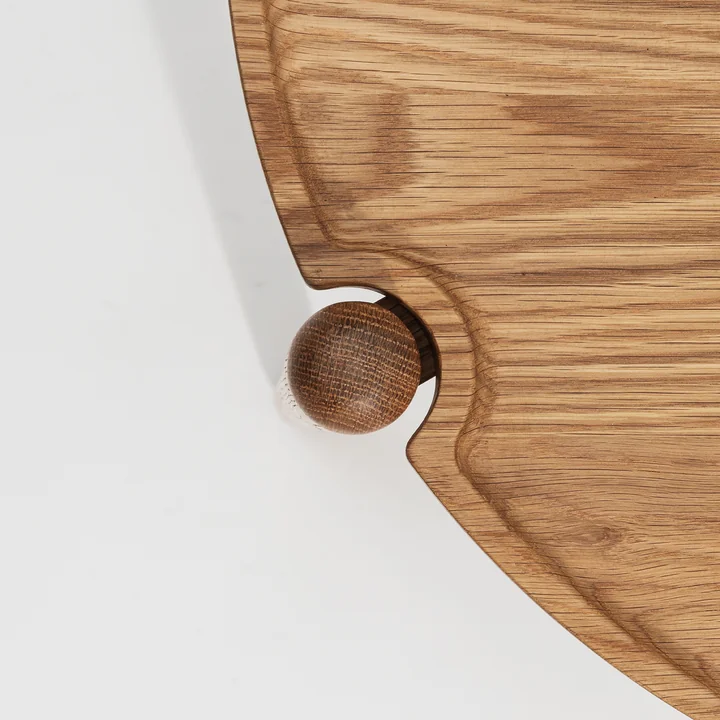 Design House Stockholm - Aria Beistelltisch high, Ø 60 x 46 cm, Eiche