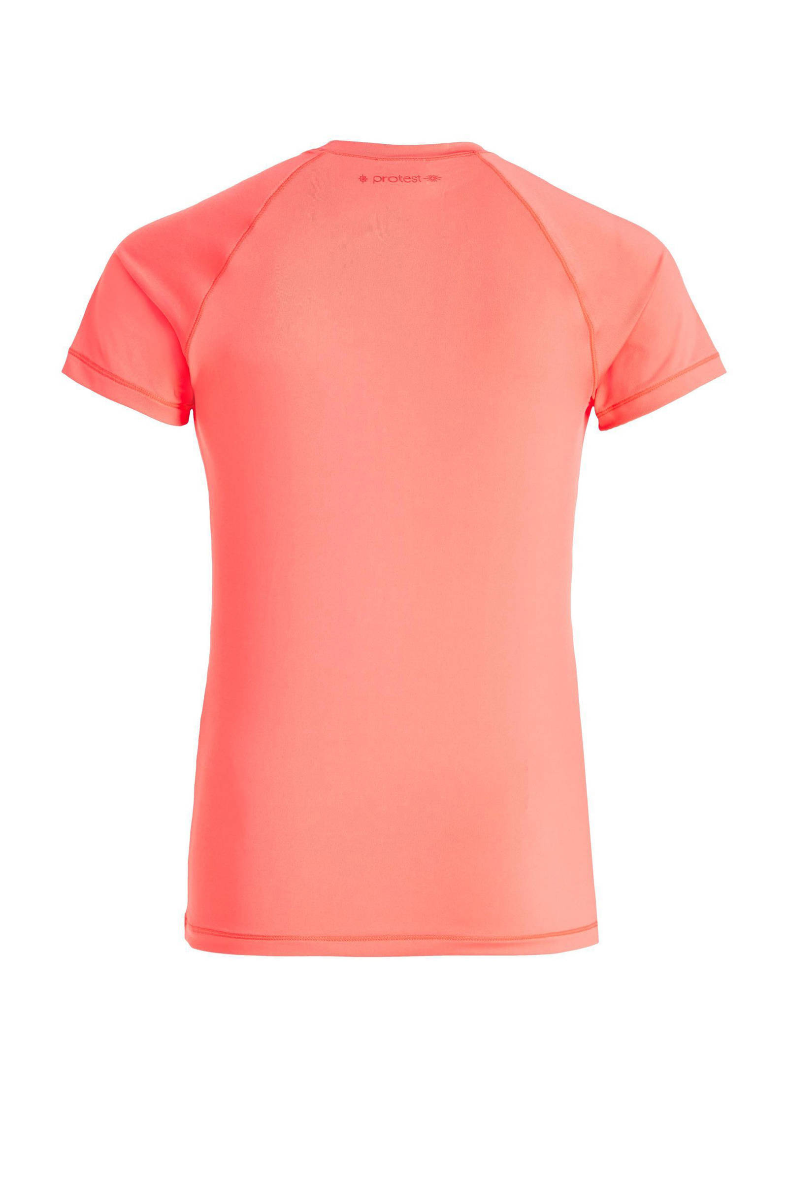 Protest UV T-shirt PRTSENNA JR koraalrood