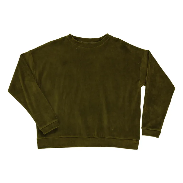 Poudre Organic Sweat Velours Acentra - Collection Adulte  | Vert kaki