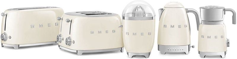 SMEG KLF04CREU - Waterkoker - Crème - 1,7L - 7 Temperaturen