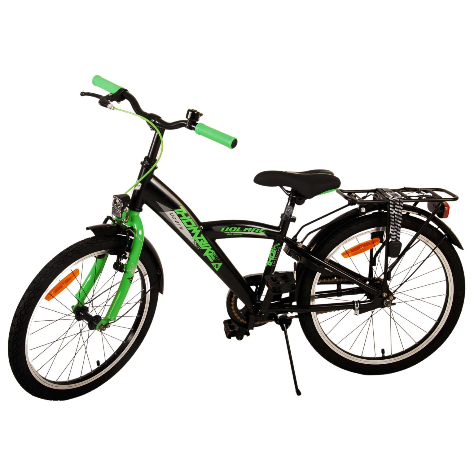 Volare Thombike Fiets - 20 inch - Zwart Groen