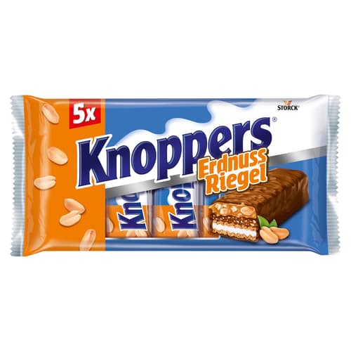 Knoppers Riegel Erdnuss 5er