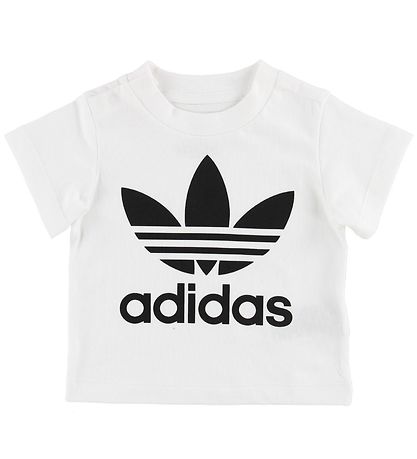 adidas Originals T-Shirt - Trefoil - Weiß