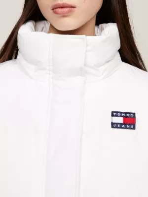 Casaco puffer Alaska de comprimento maxi