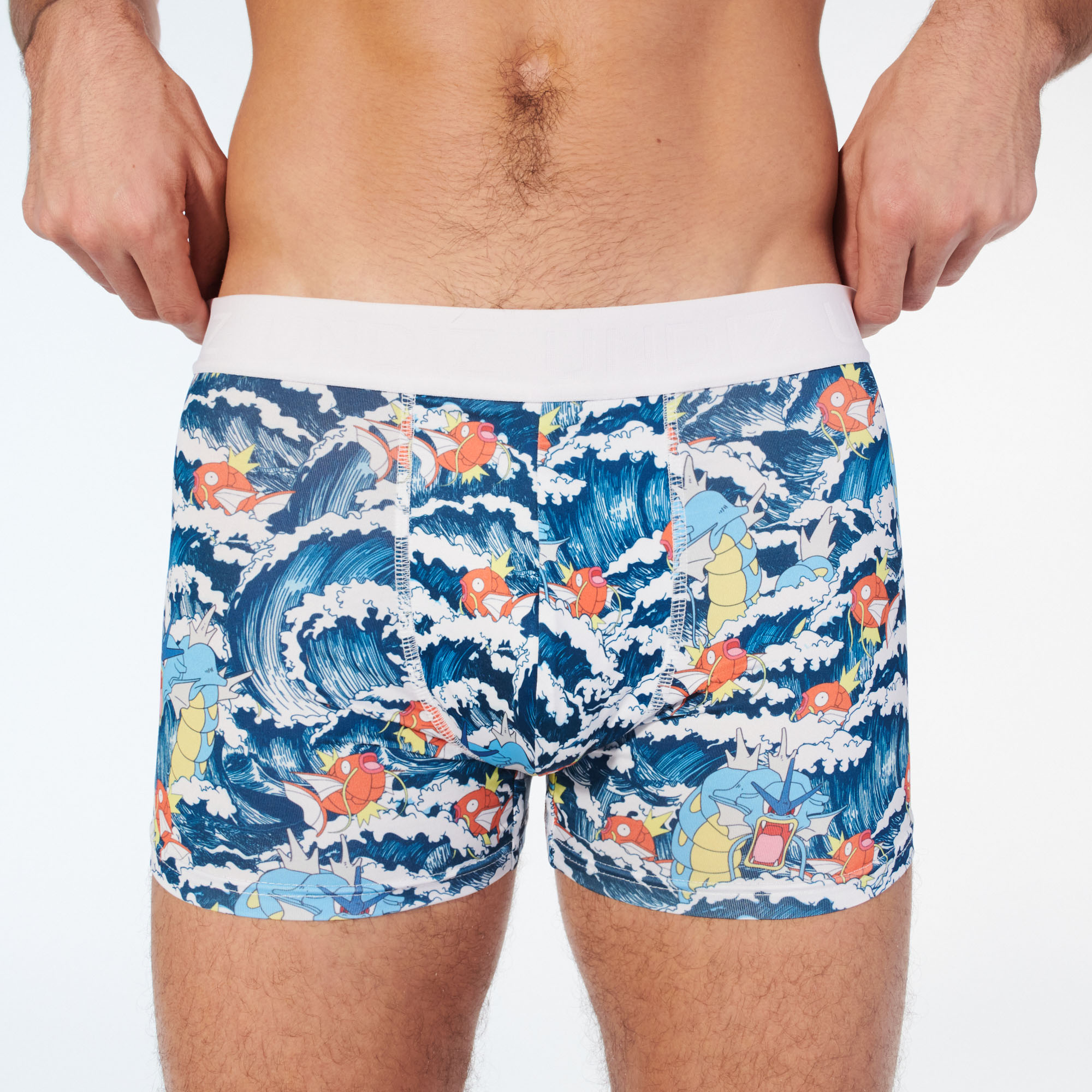 Boxer à motifs Magicarpe en microfibre