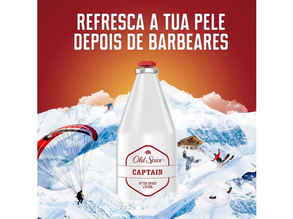AFTER OLD SPICE CAPTAIN SHAVE LOÇÃO 100ML