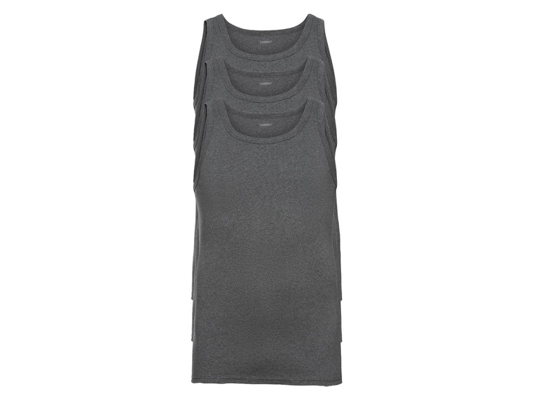 Onderhemd heren, 3 stuks