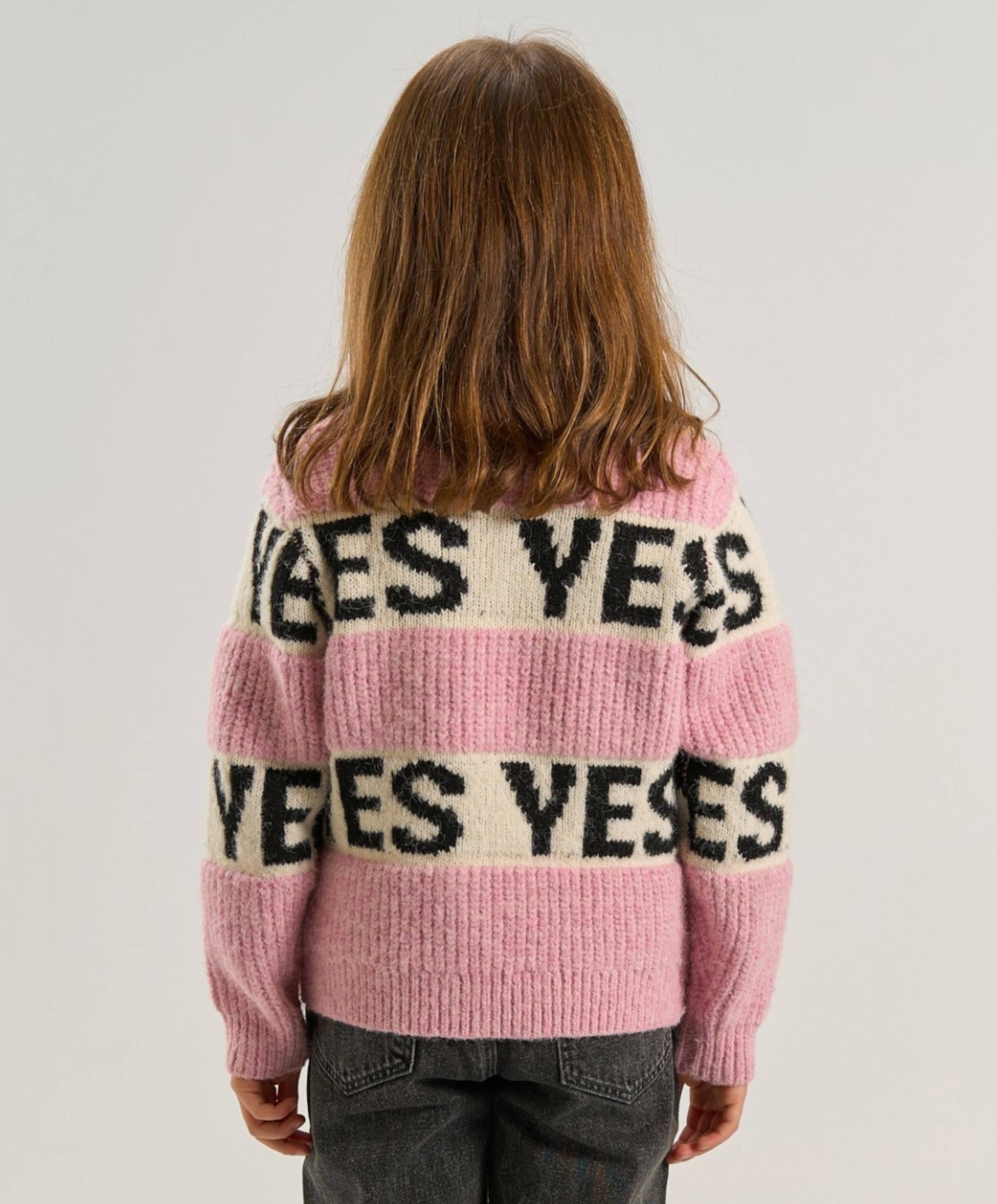THE NEW Meisjes trui roze
