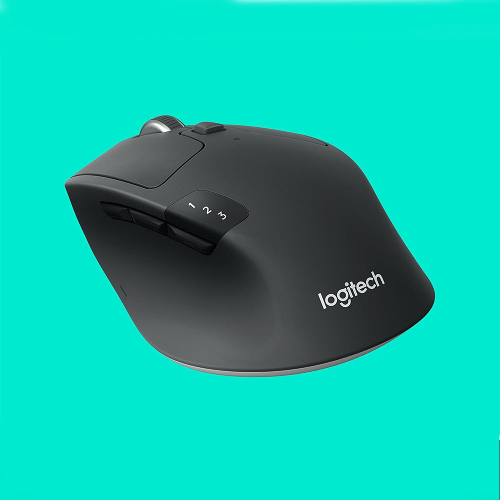 M720 Triathlon Mouse Kabellose Wireless Bluetooth Multi-Device-Maus (910-004791) - Schwarz