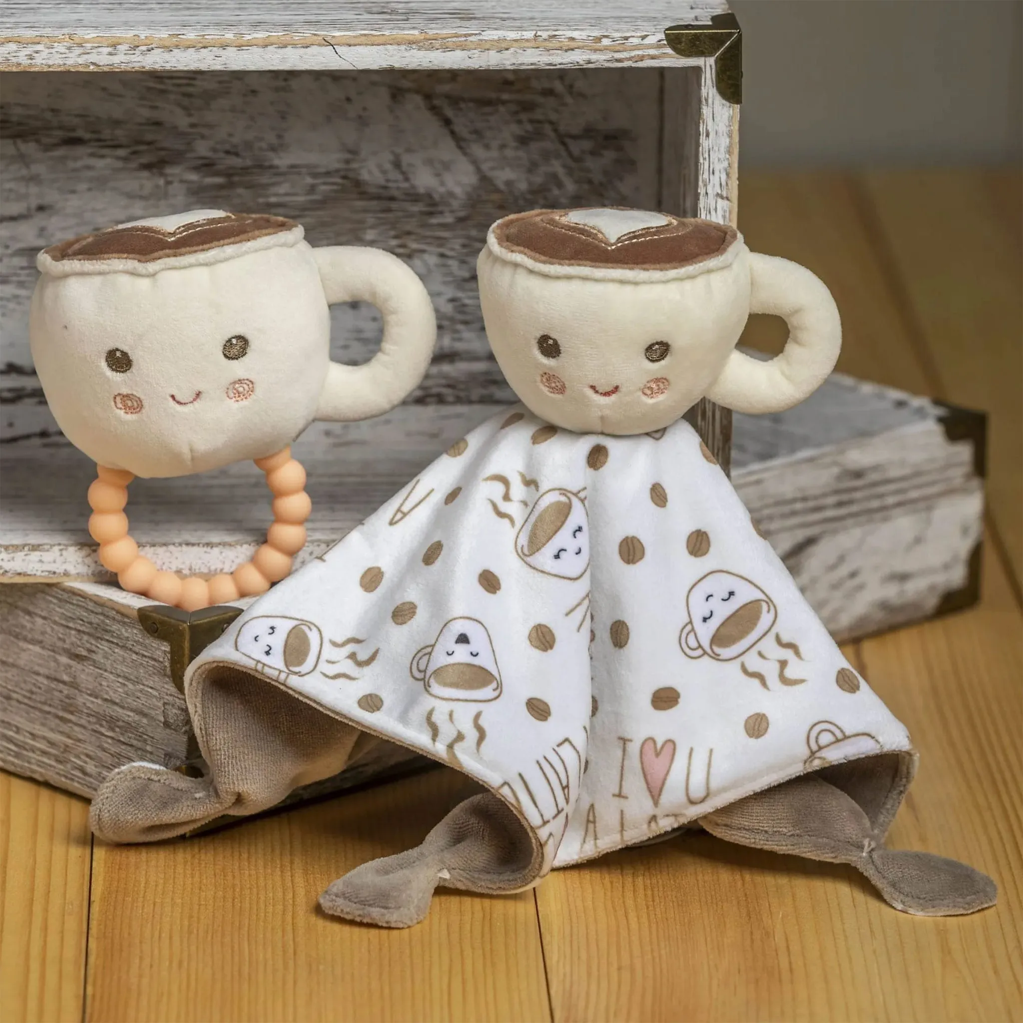 Mary Meyer Hochet de Dentition - Café Latté