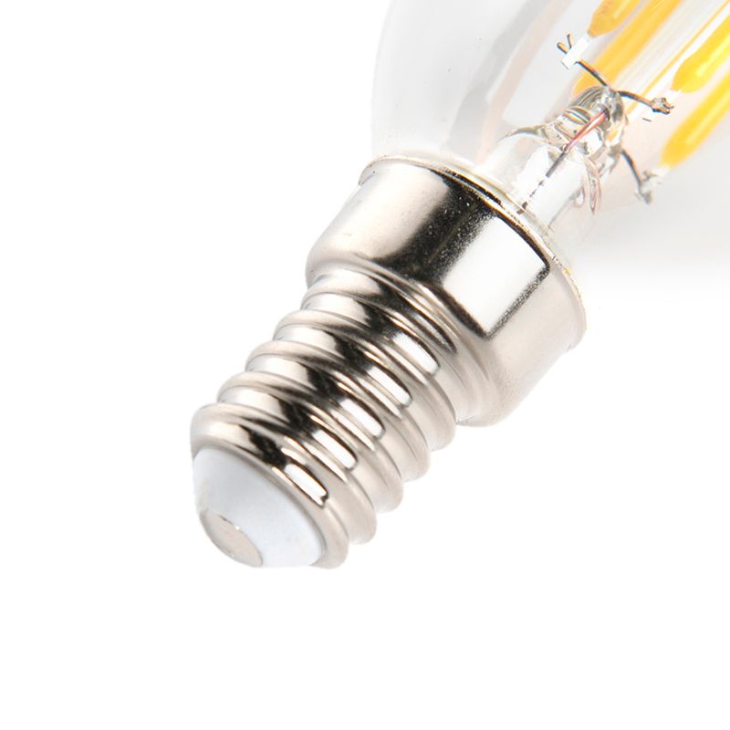 Set van 3 LED E14 dimbare kaarslampen B35 5W 380lm 2700K