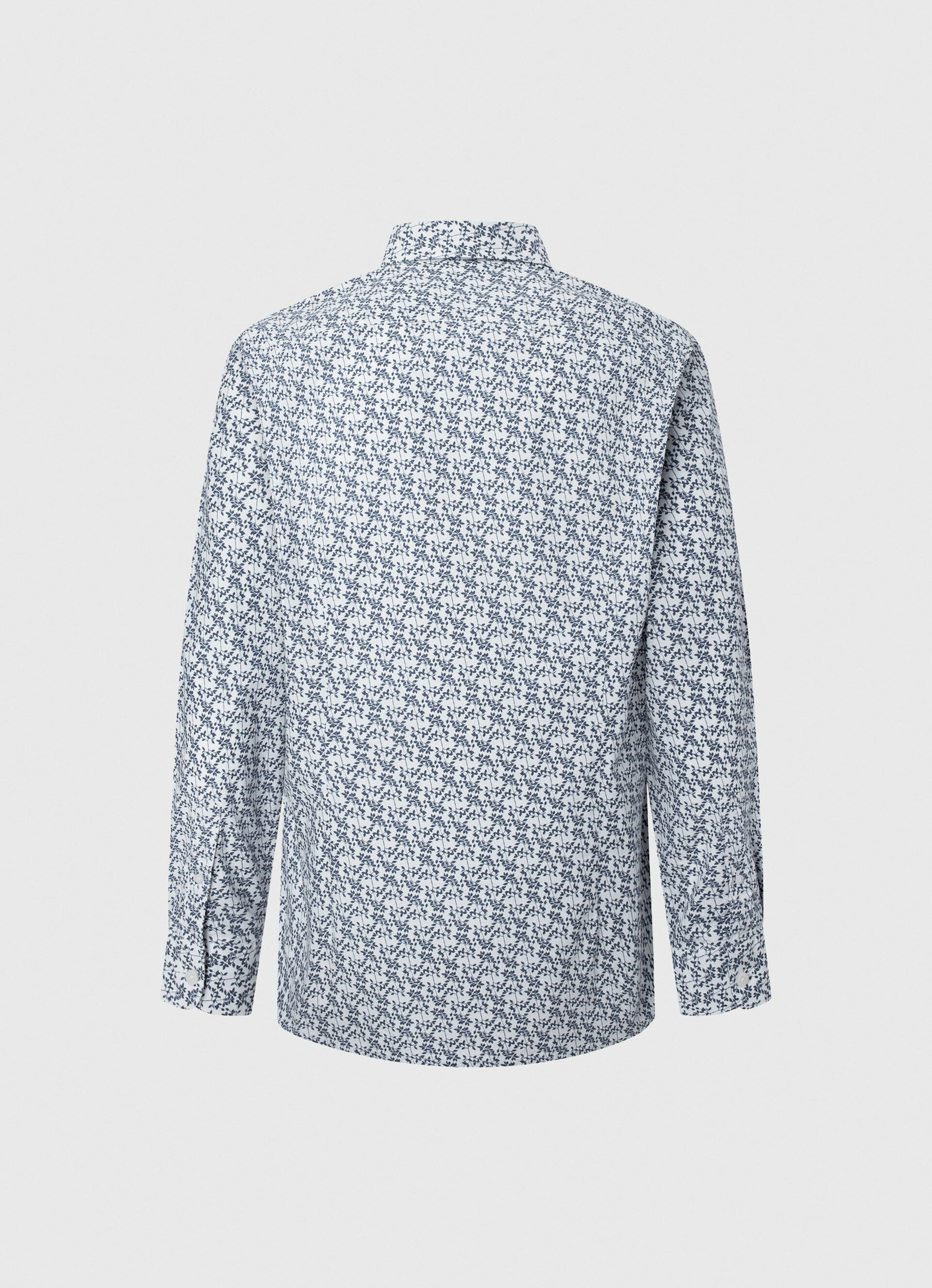 Camisa LOU FIT SLIM POPLIN - branca