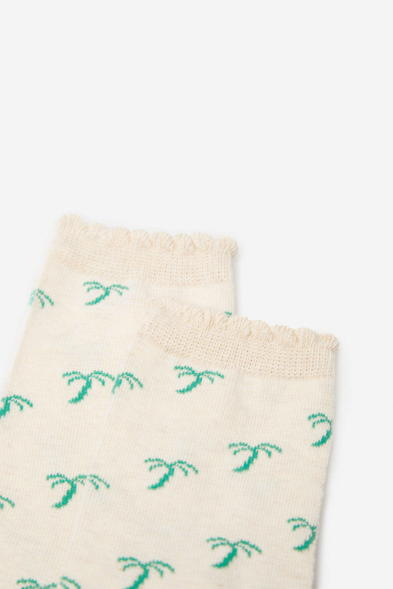 Meias longas BCI Palm Tree - Areia