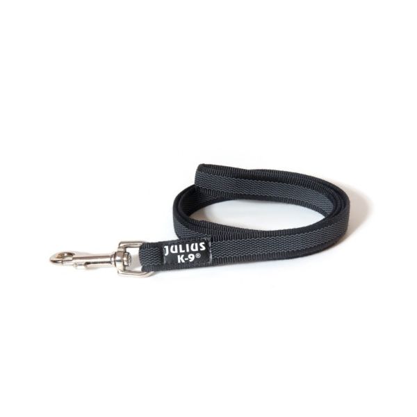 Julius-K9 Trela With Handle 1,2m Black