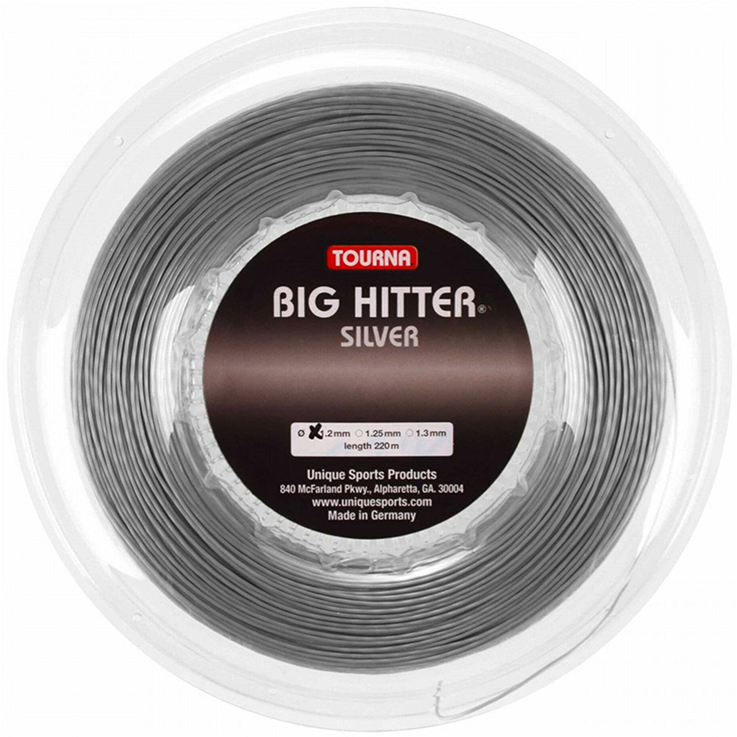 Tourna Big Hitter 220M Reel Silver