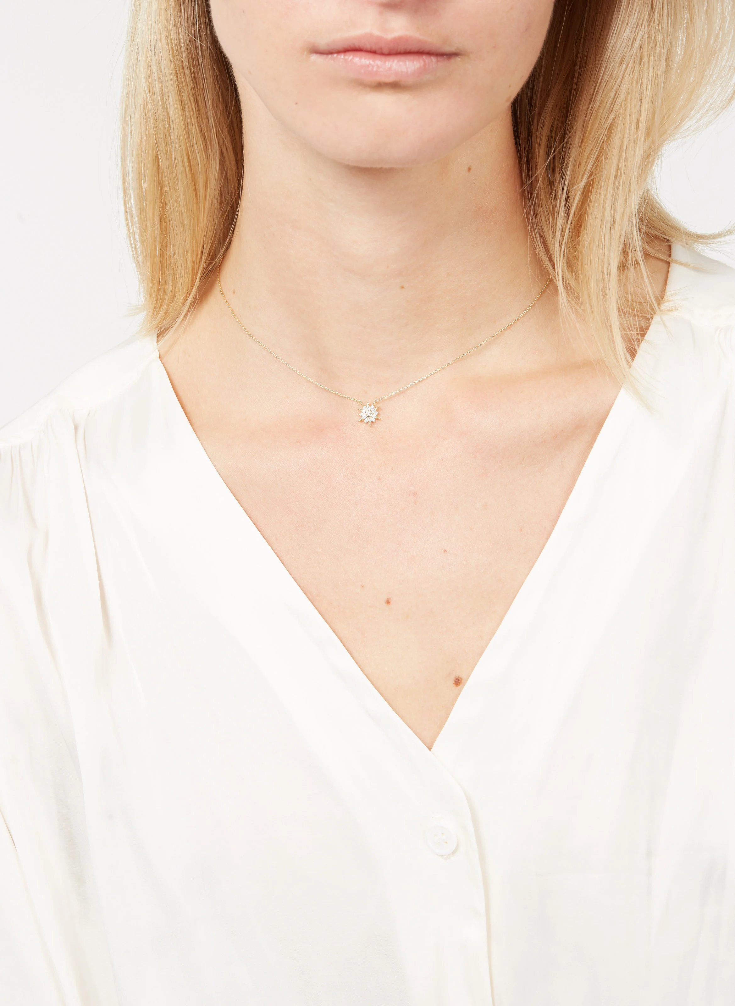 Collier à pendentif étoiles | Doré