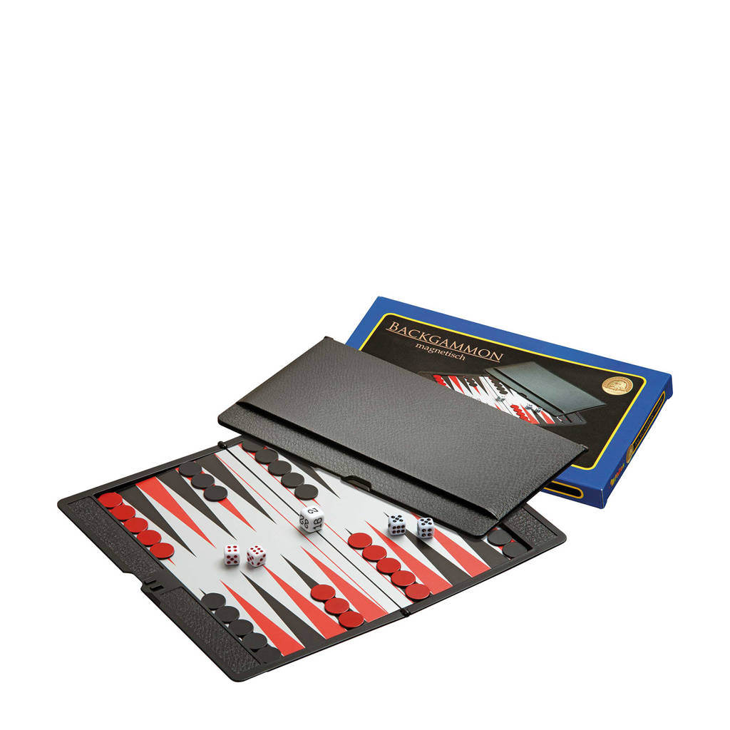 Backgammon reisset magnetisch etui Backgammon reisset magnetisch etui