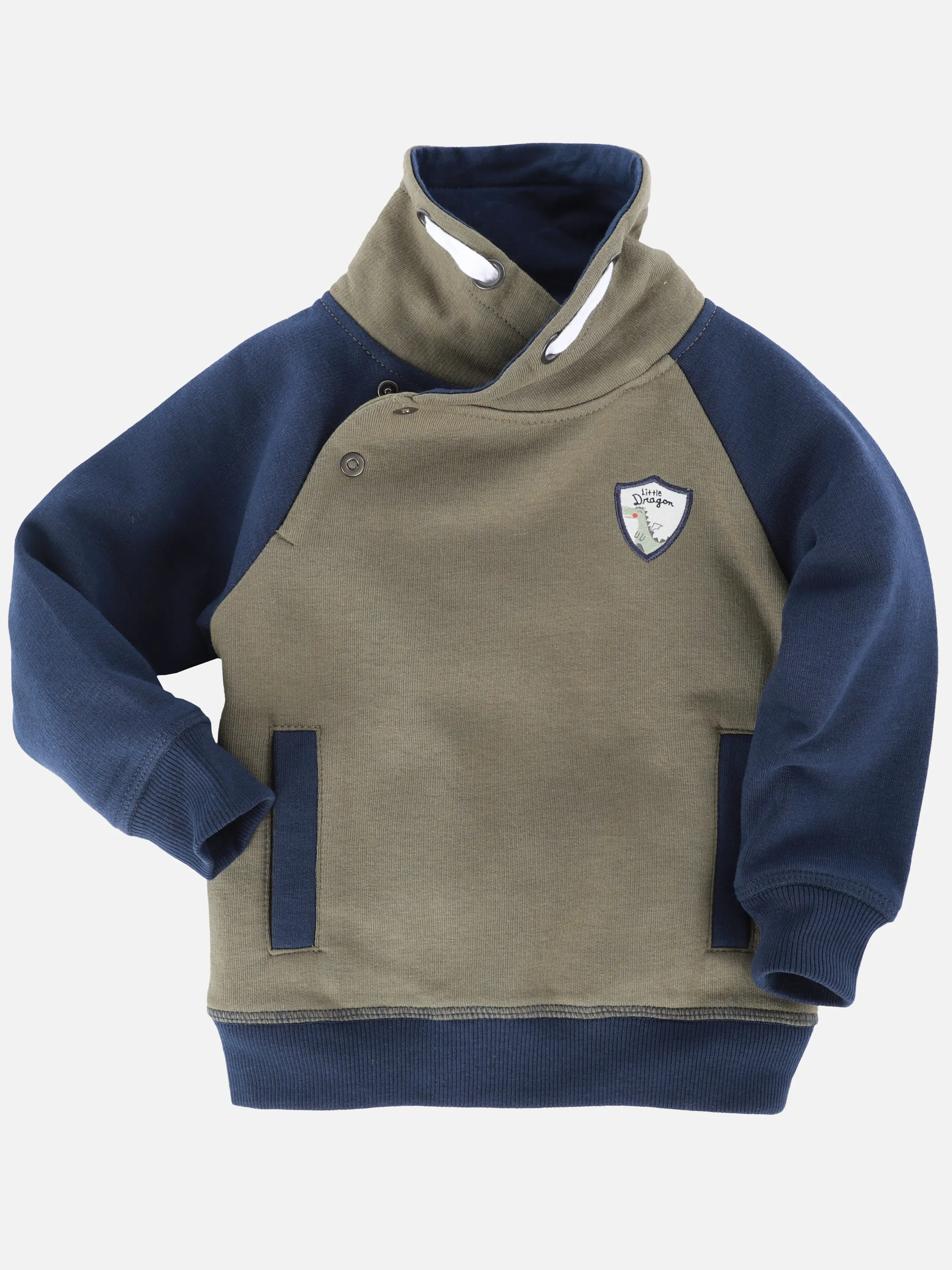 Baby Jungen Sweatshirt mit Schalkragen