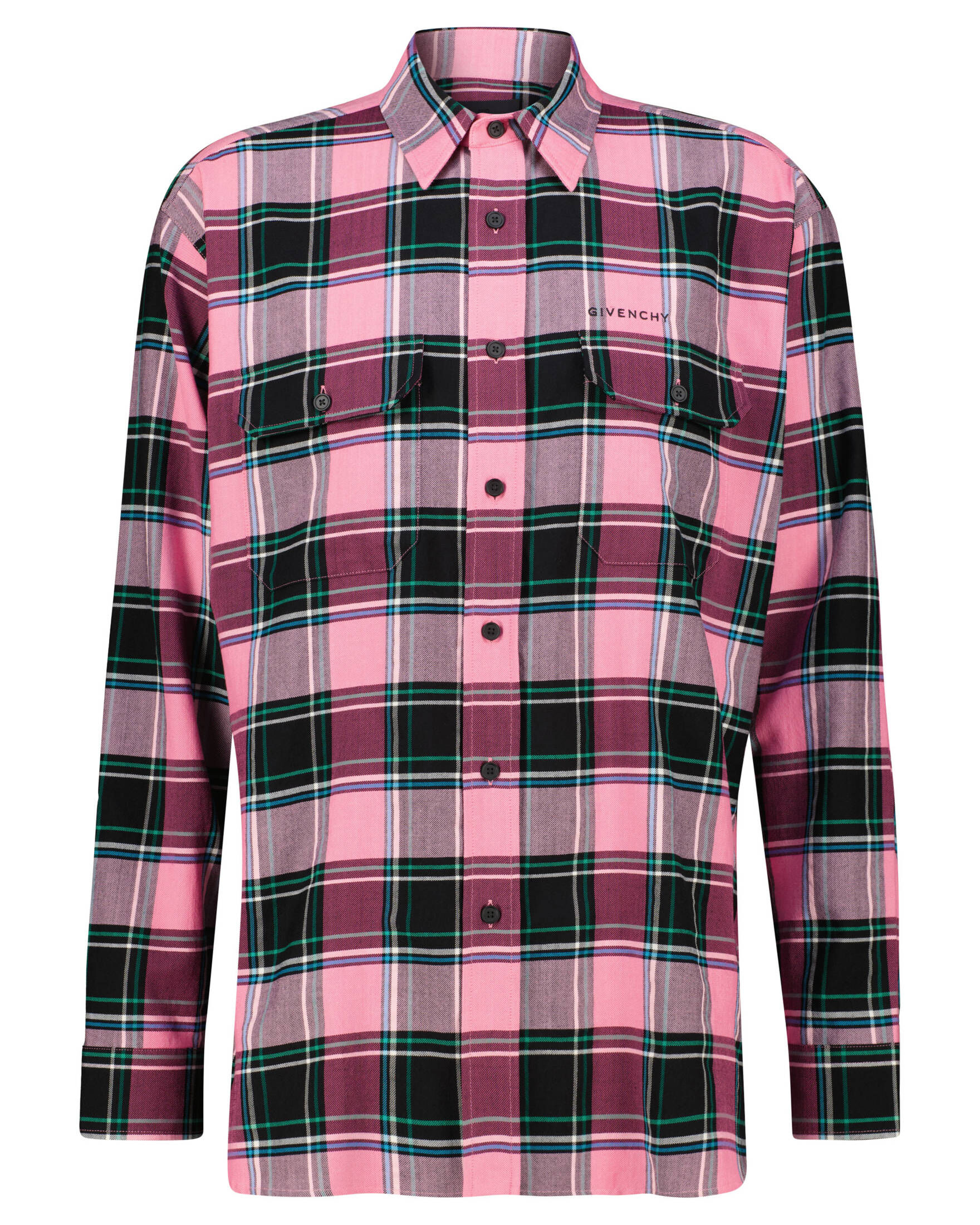 Givenchy| Herren Freizeithemd mit Wolle