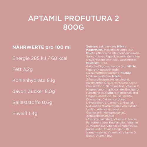 Aptamil Profutura Duo Advance 2 Folgemilch