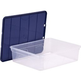 Boîte de rangement BANKERS BOX, 12 L, transparent