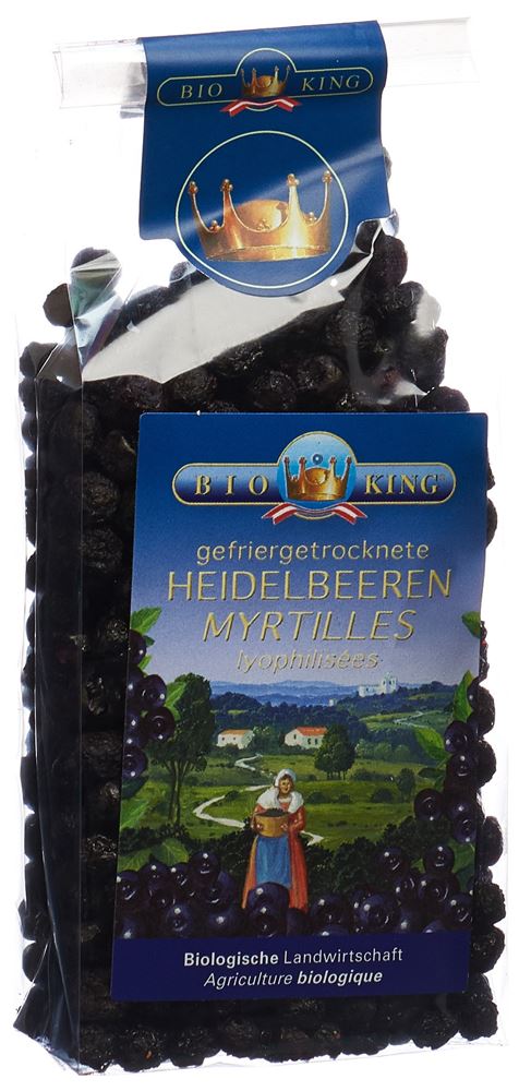 BIOKING Heidelbeeren<br>40 g, gefriergetrocknet