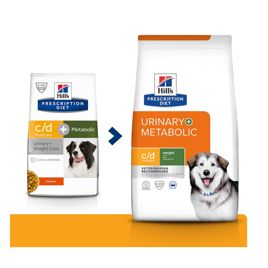 Ração Hill's Prescription Diet Urinary + Metabolic c/d para cães