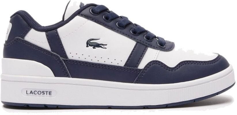 Lacoste T-clip J Lage sneakers Leren Sneaker Jongens Wit