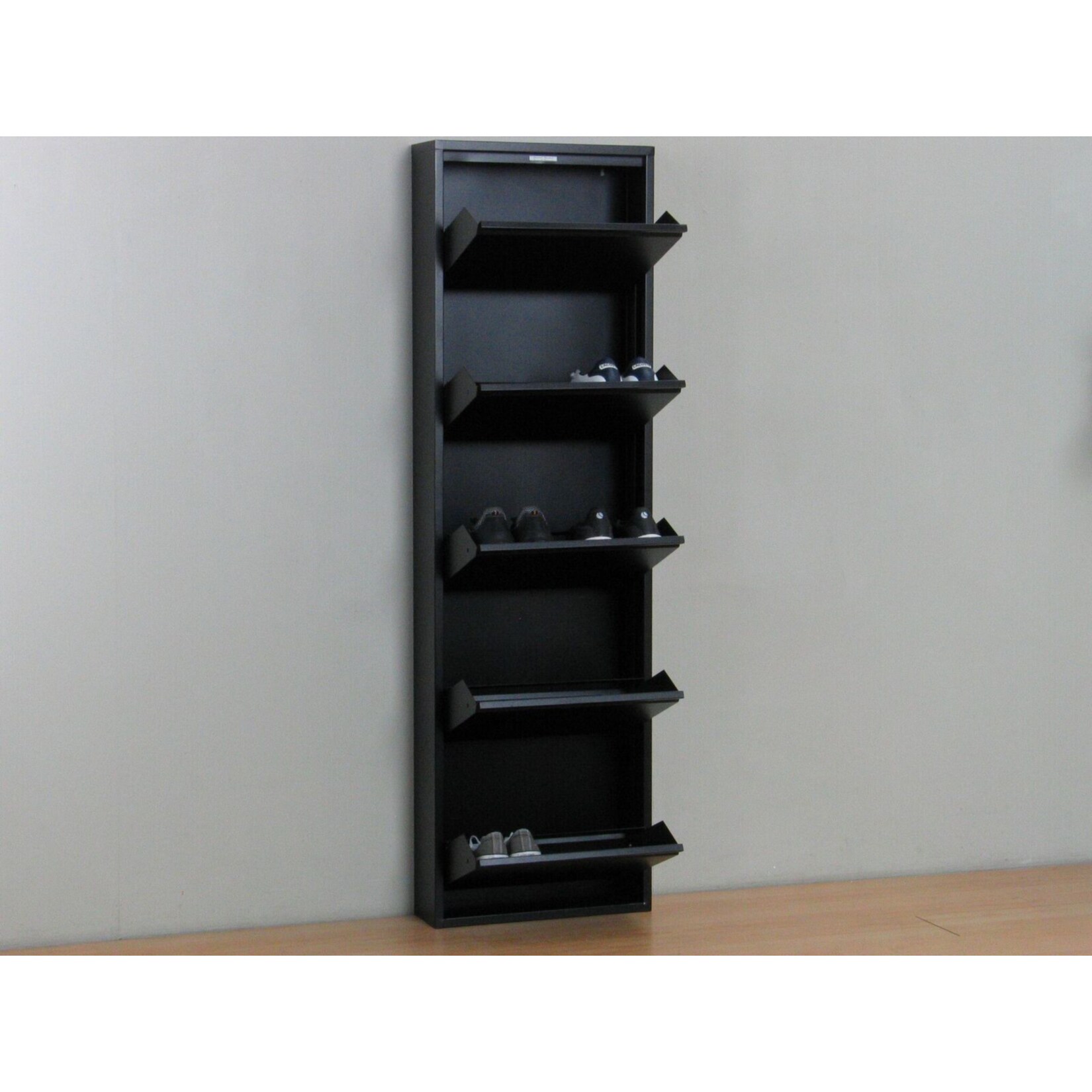 Schuhschrank Pisa 5 Klappen (B)50 x (H)172,5 x (T)16cm