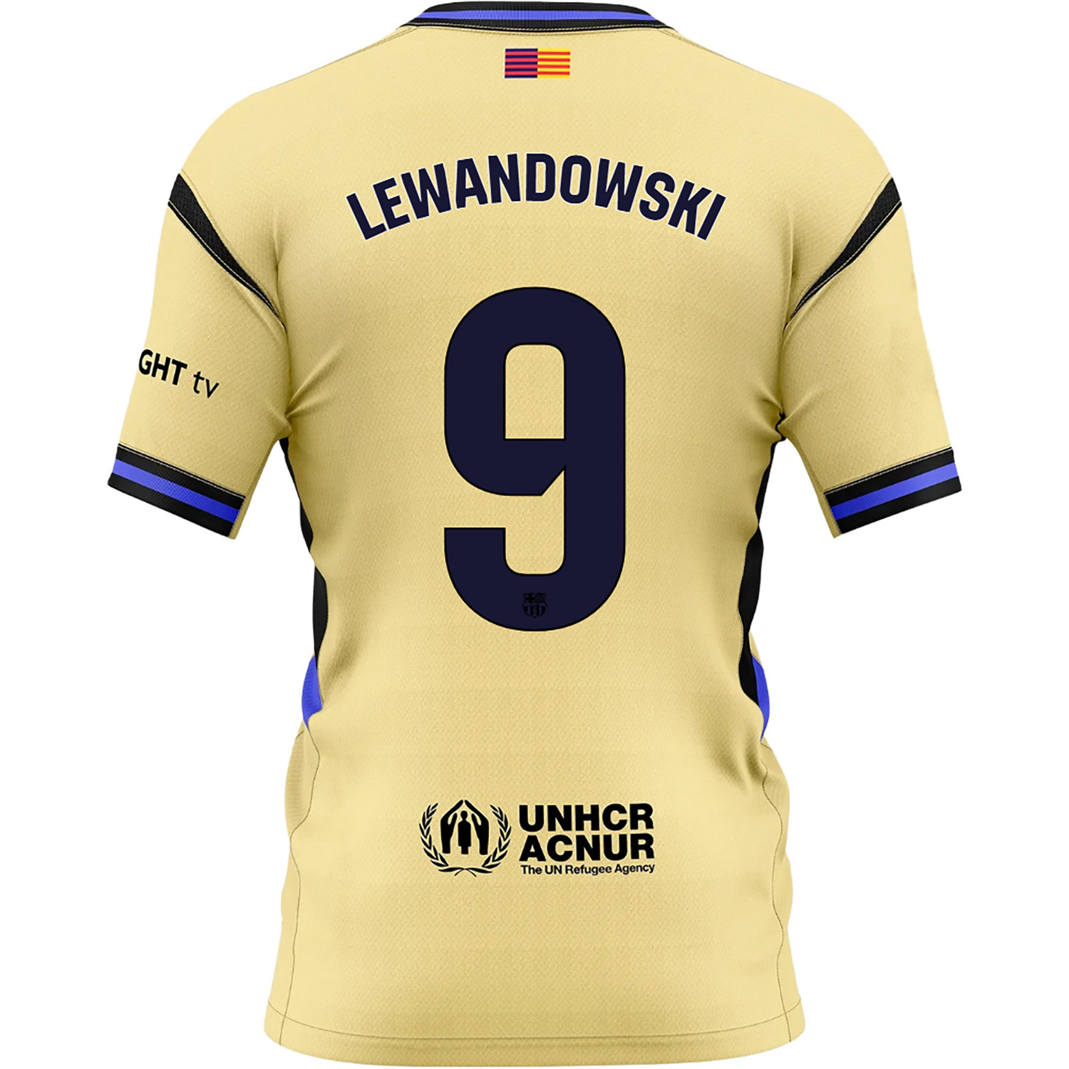 Nike FC Barcelona Match Uit Lewandowski Dames