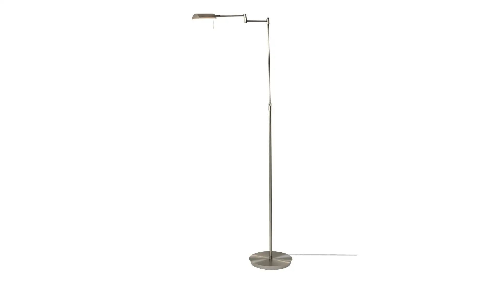 HELL-höllisch gutes Licht Bridge-Stehleuchte 1-flammig Nickel matt