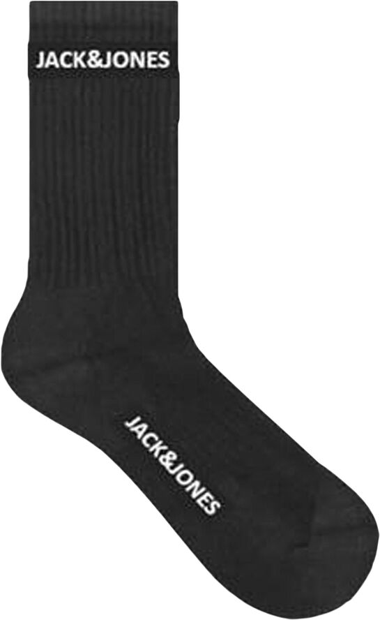 Jack & Jones JACBASIC LOGO TENNIS SOCK 5 PACK NO Black/black - black - black - black