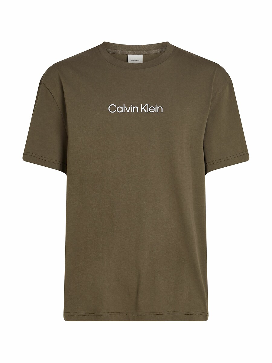 CALVIN KLEIN<br>Camiseta com gola redonda e logotipo