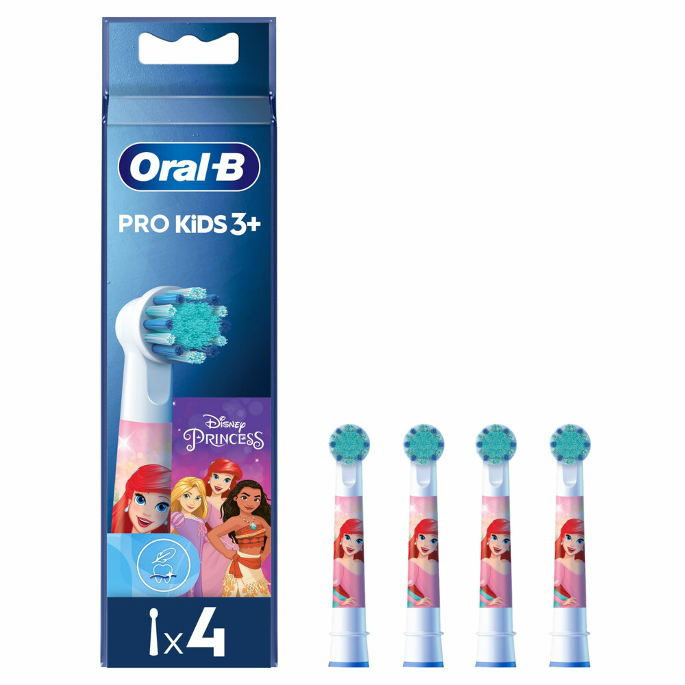 Oral-B Opzetborstels Kids Cars / Princess4 stuks