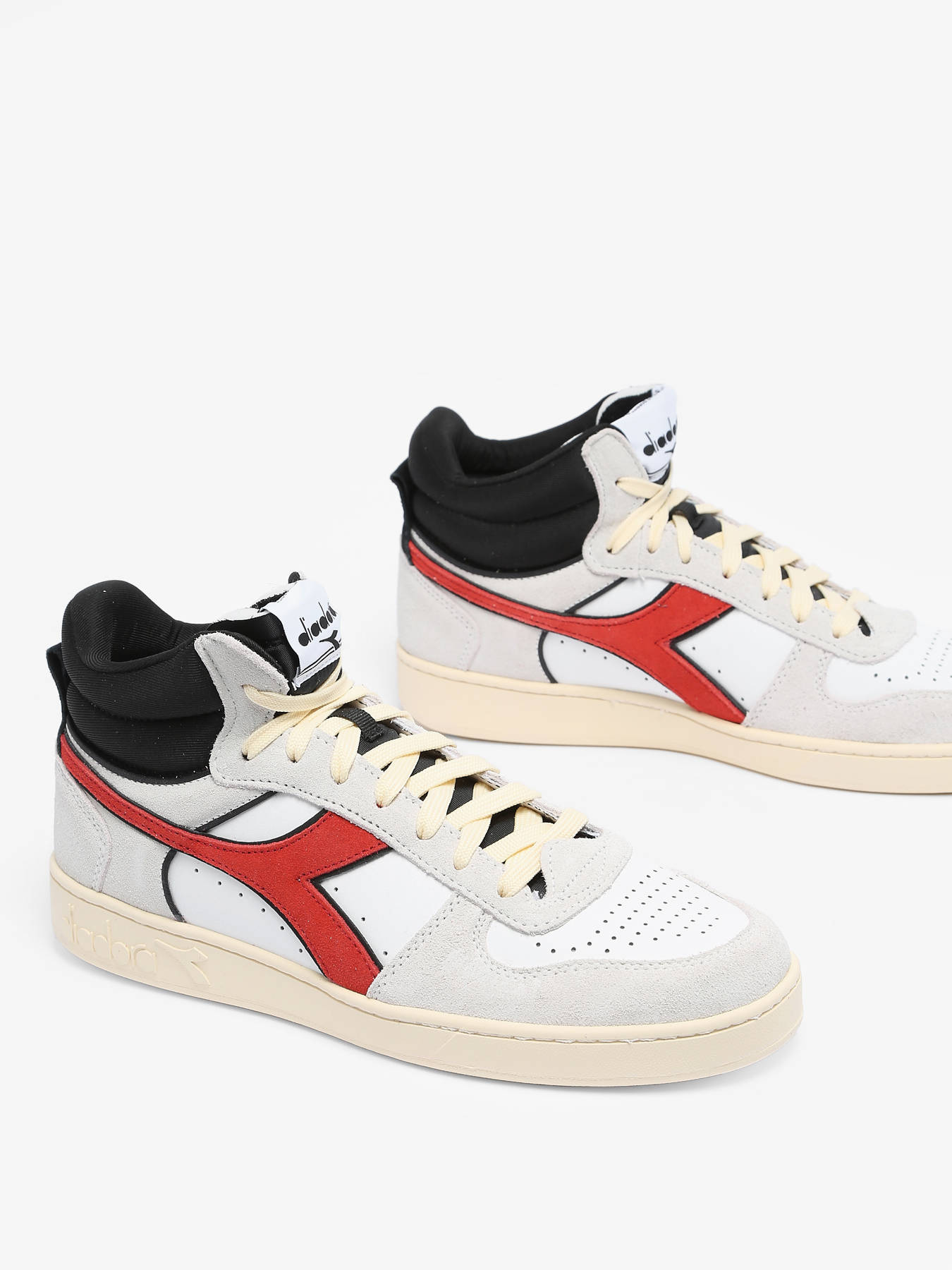 Sneakers mid Magic en cuir DIADORA