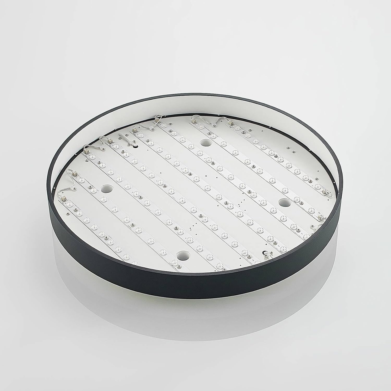 Arcchio LED Deckenleuchte Vanida (Modern) in Schwarz aus Aluminium (1 flammig,) - Lampe Deckenlampe Küchenleuchte