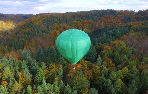Ballonfahrt in Augsburg als Geschenkidee