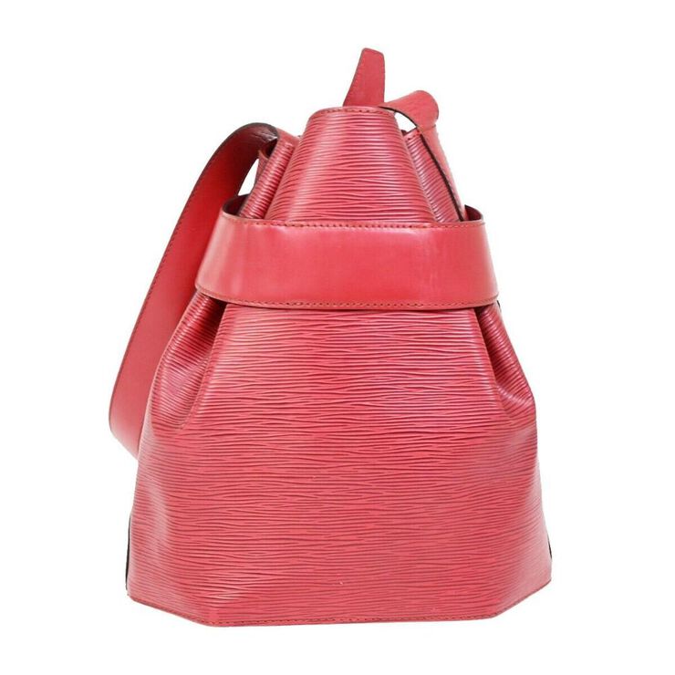 Louis Vuitton Vintage Louis Vuitton Sac D'épaule Red