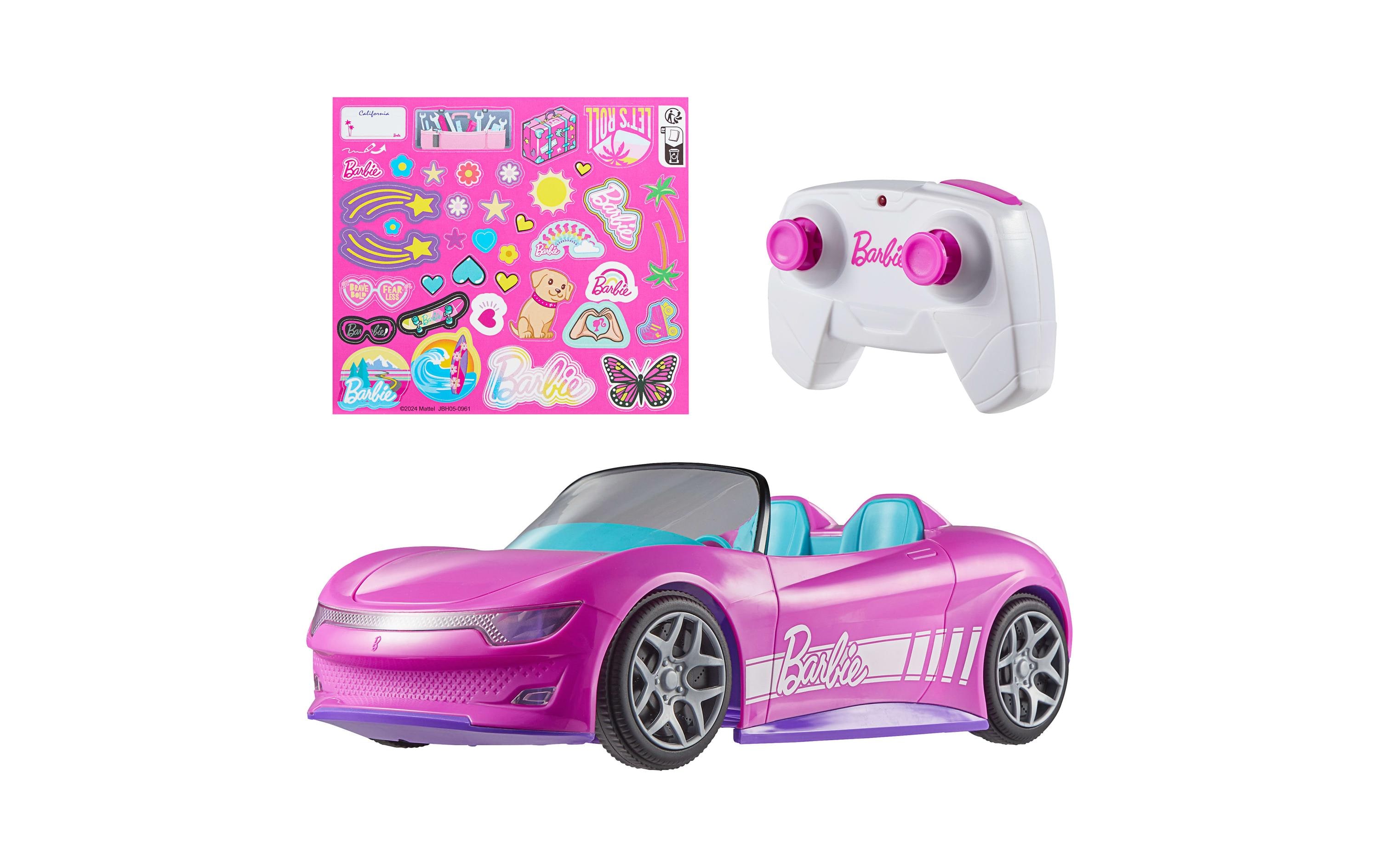 Auto Hot Wheels Barbie Cabrio RCSpielzeugfahrzeug