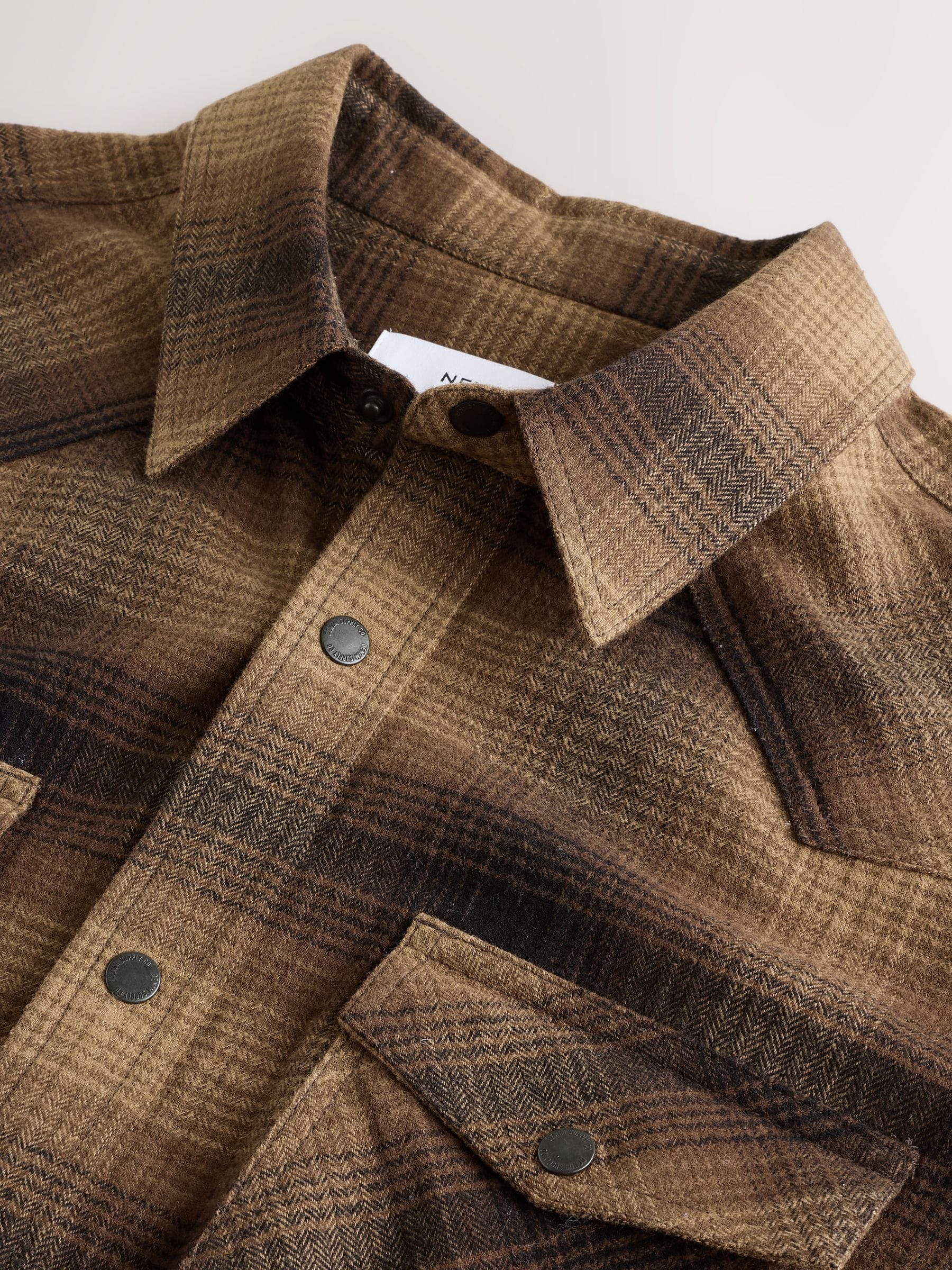 Bruin - Western Style Long Sleeve Check Shirt