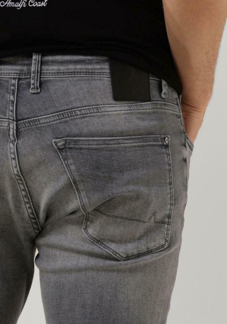 PUREWHITE donkergrijze purewhite slim fit jeans the jone w0112