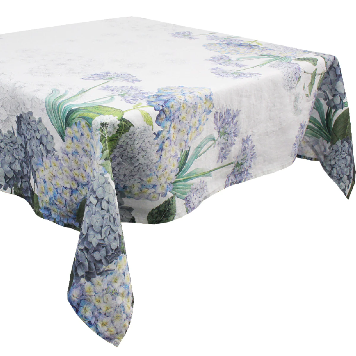 Nappe antitache déperlant pur lin multicolore 170X260 Garnier Thiebaut