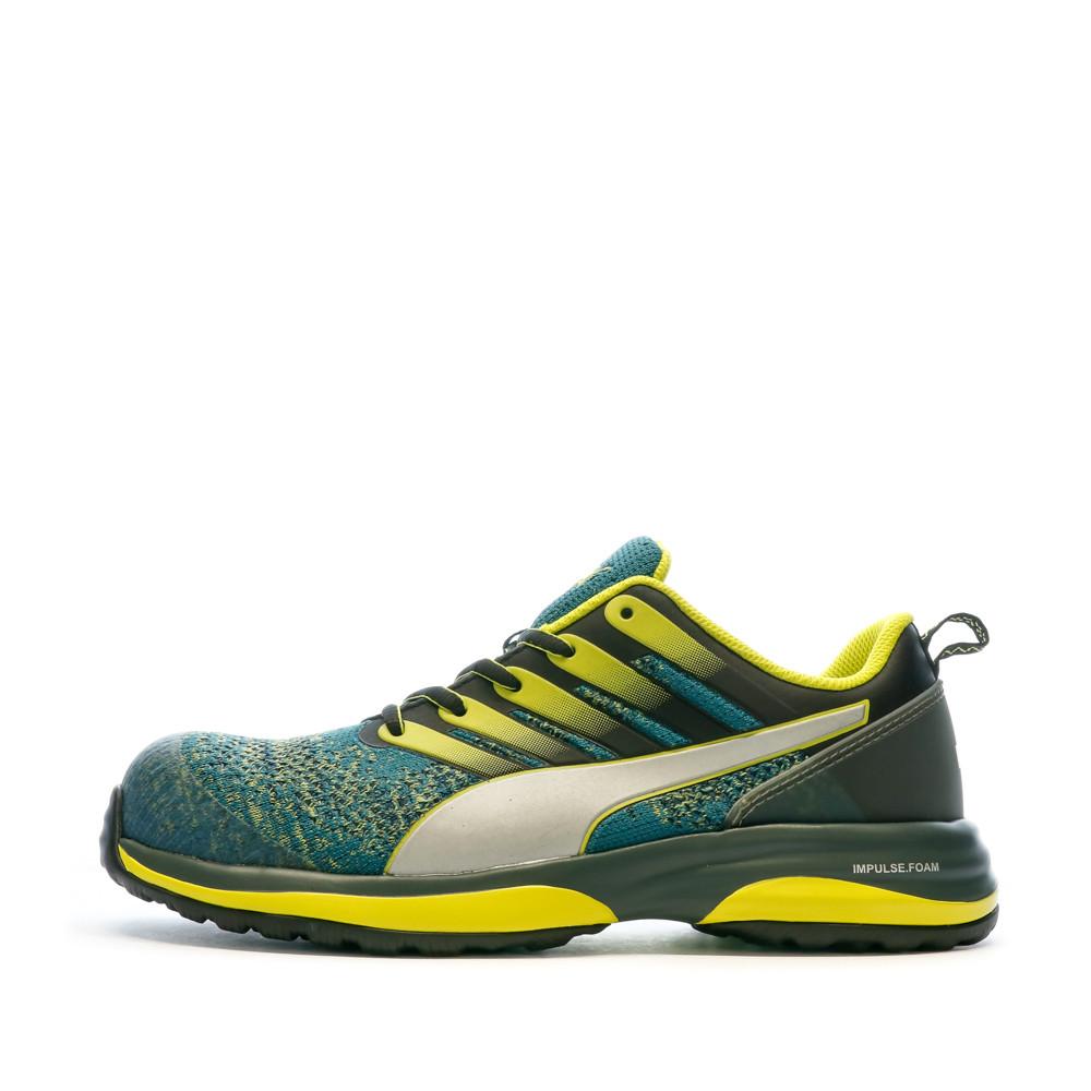 Puma Chaussures de securité Gris/Vert Homme Puma 4520