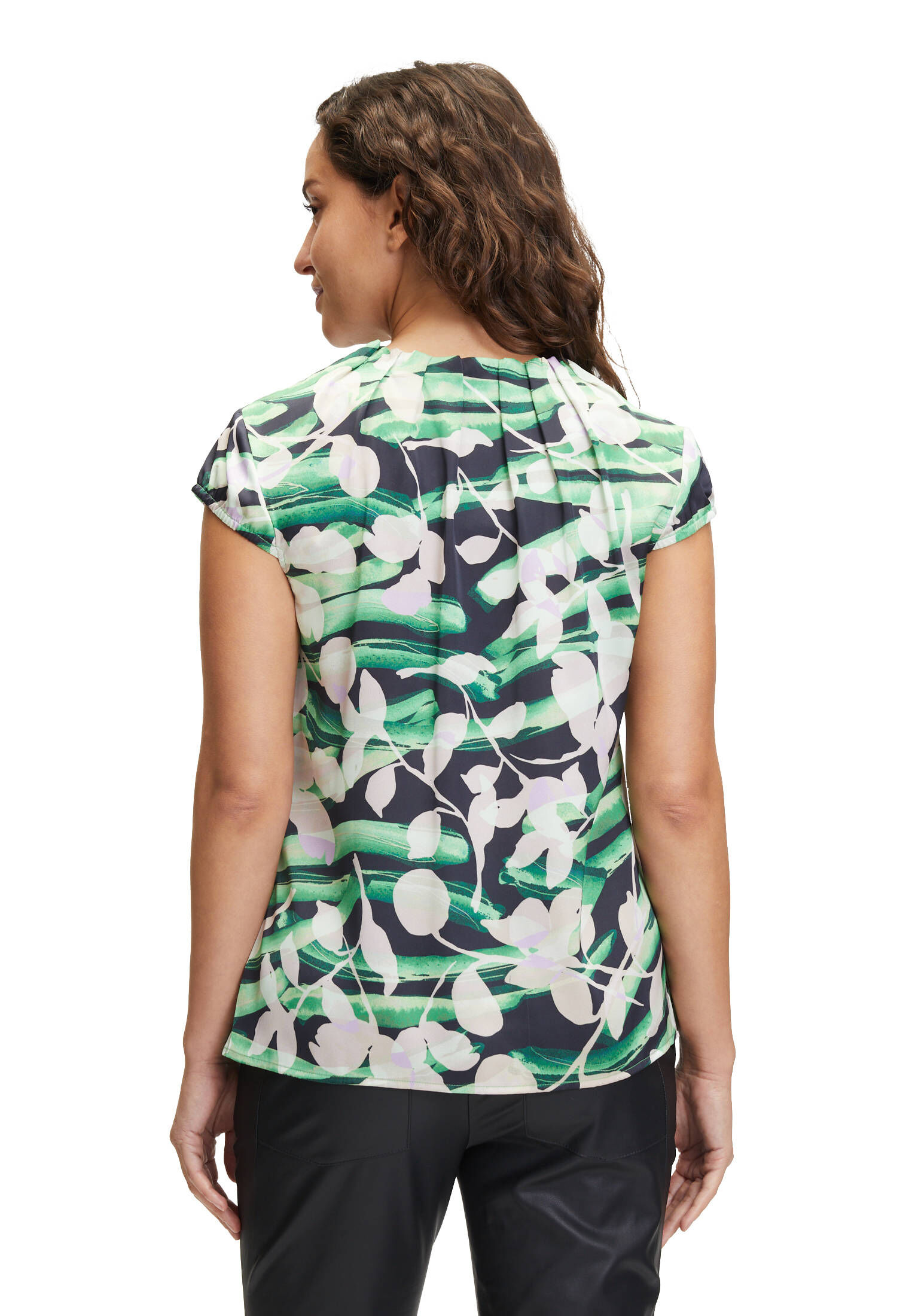 Betty & Co| Damen Schlupfbluse kurzarm