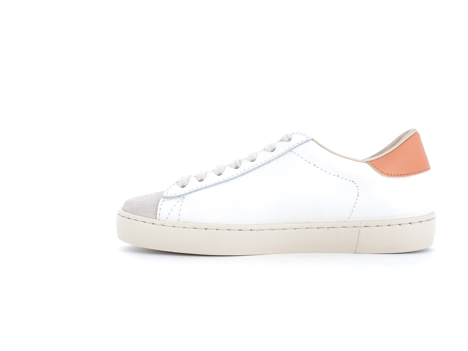 Victoria-1126142 Cuir Blanc Orange
